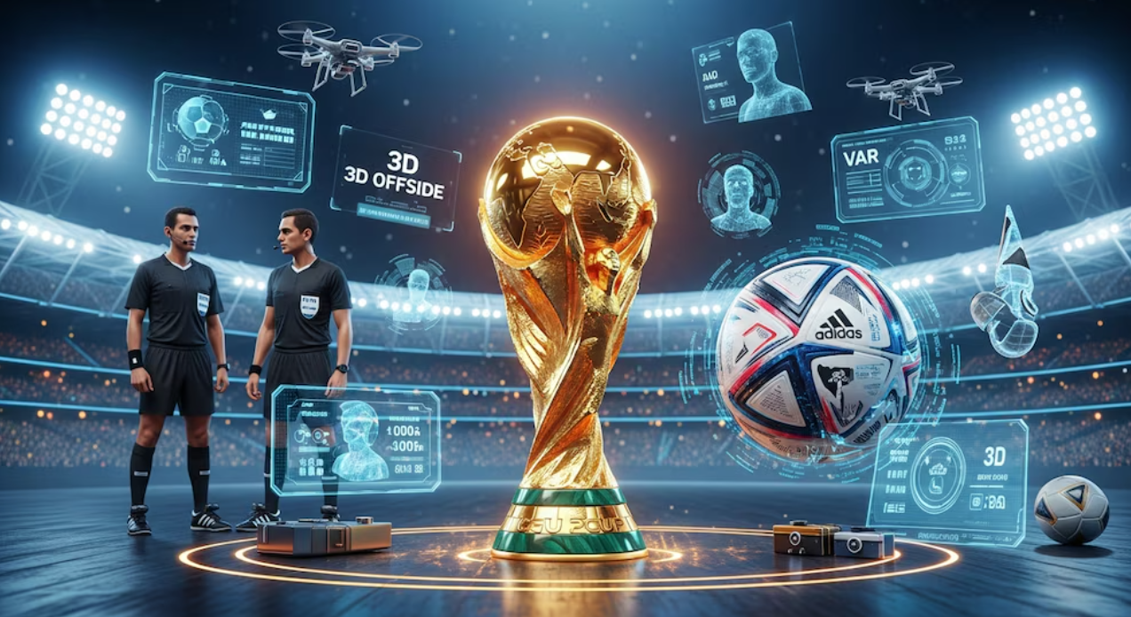 Mundial 2026 será el más tecnológico de la historia: inteligencia artificial, balones inteligentes y estadios conectados revolucionarán el fútbol